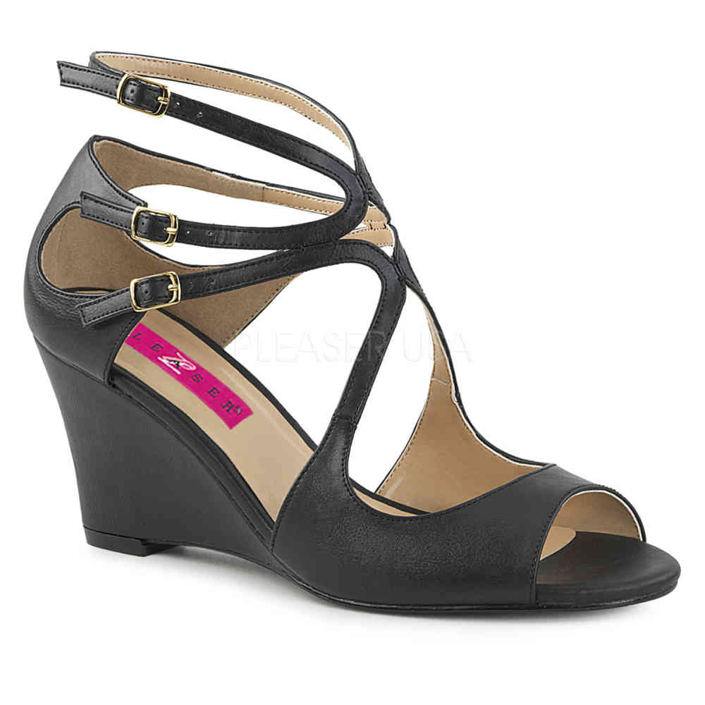 Pleaser Pink Label - KIMBERLY-04 High Heels - Schwarz